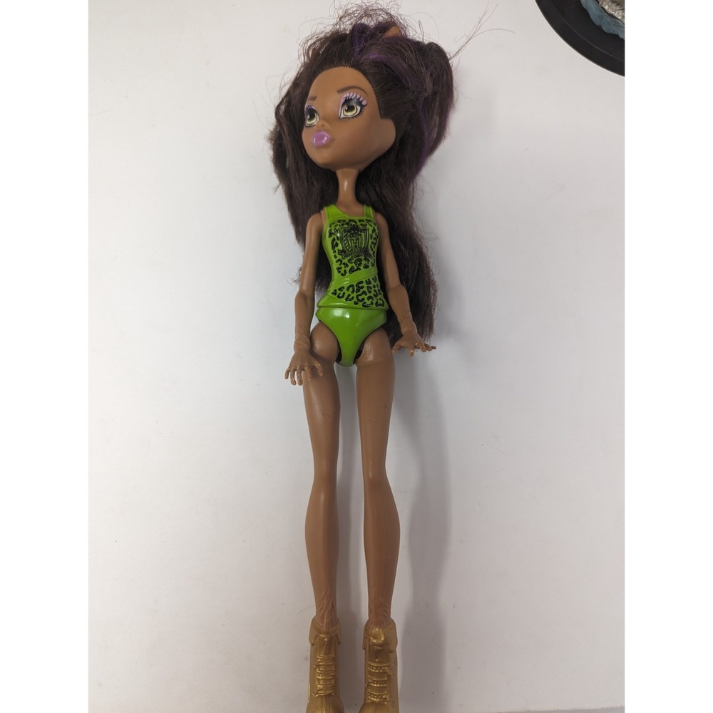Monster High Doll Clawdeen‎ Wolf Cheerleader Figure C314G